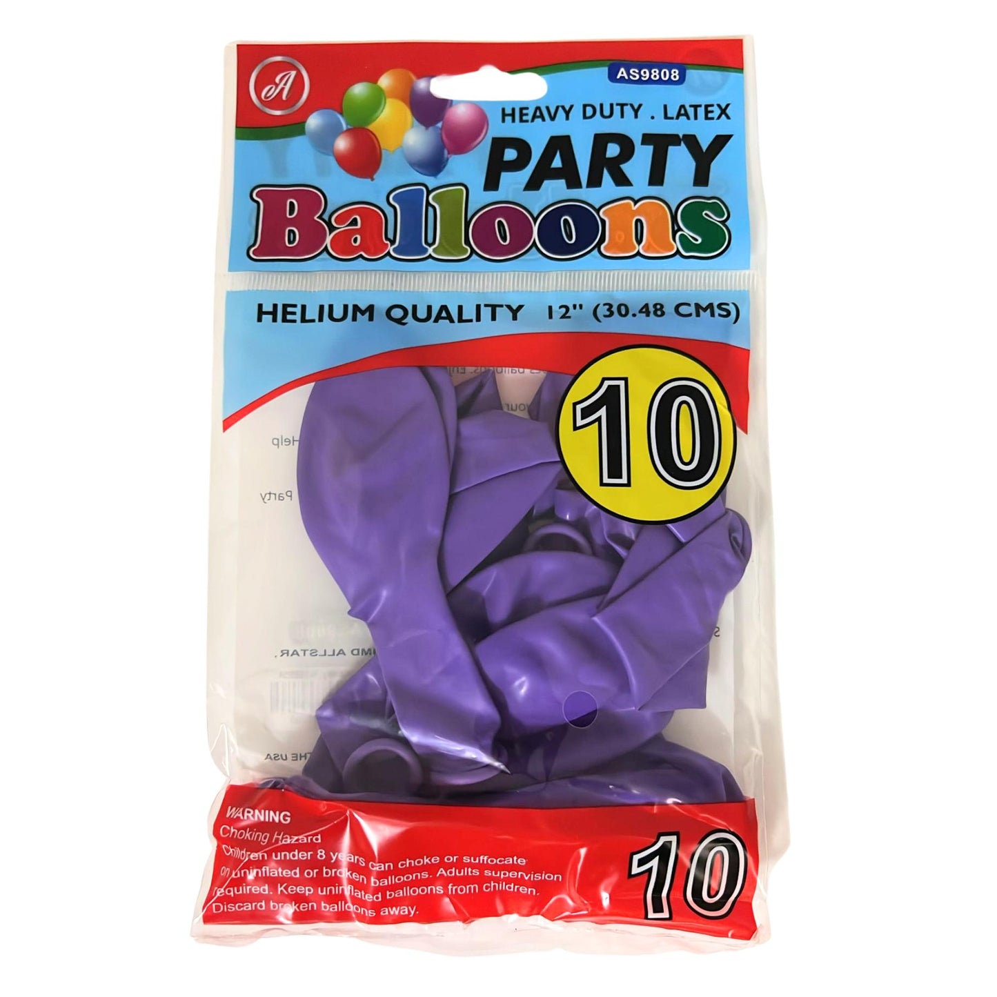 Levendor Latex Balloons – 10 Baloons, Helium-Quality Party Balloons for Decorations & Events