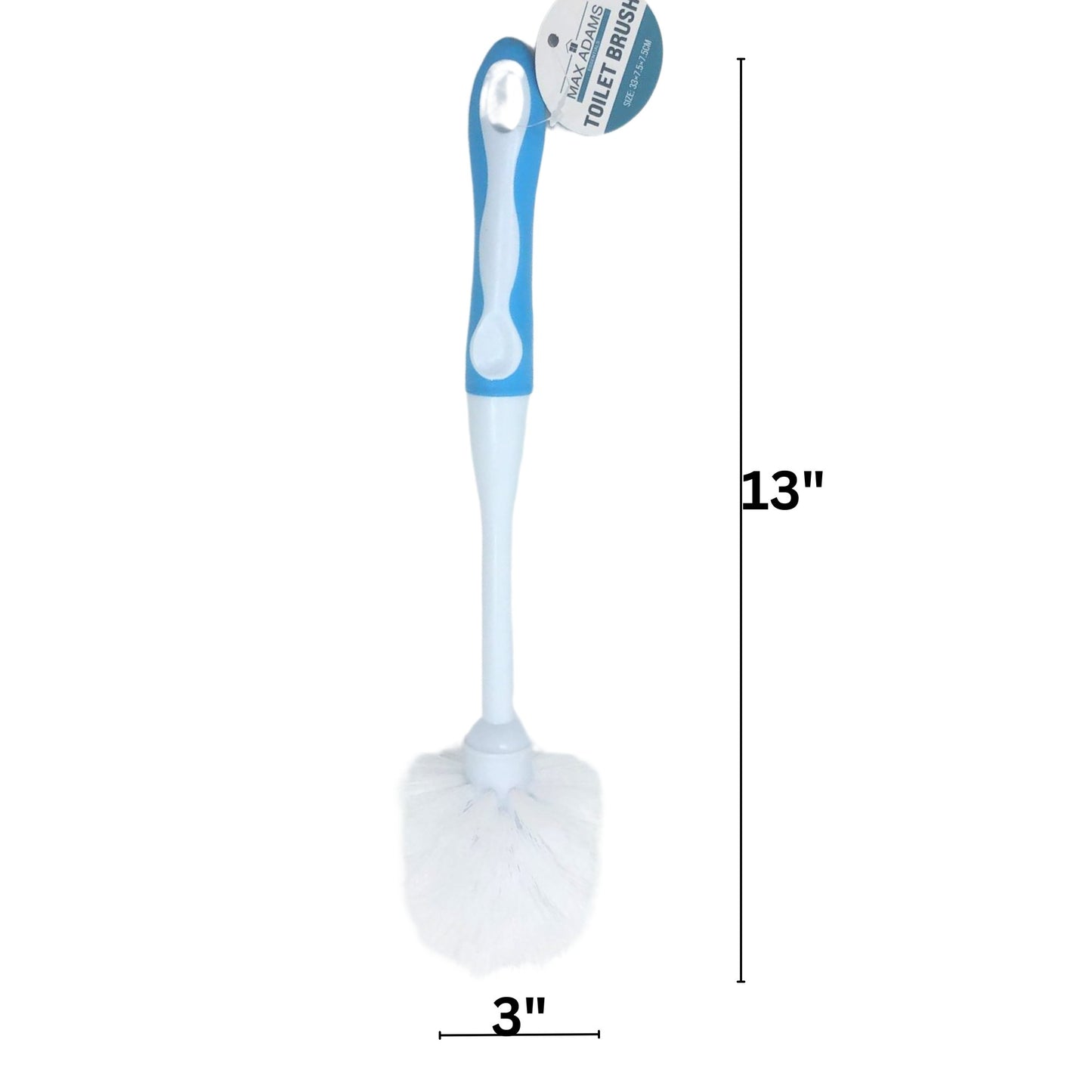 Long Handle Toilet Brush with Stiff Bristles