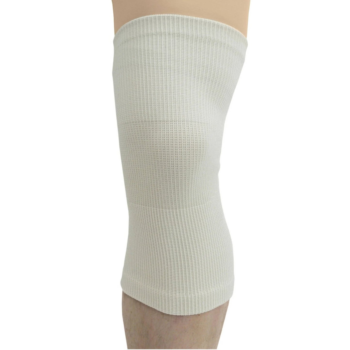Max Adams Essentials White Stretchable Knee Support