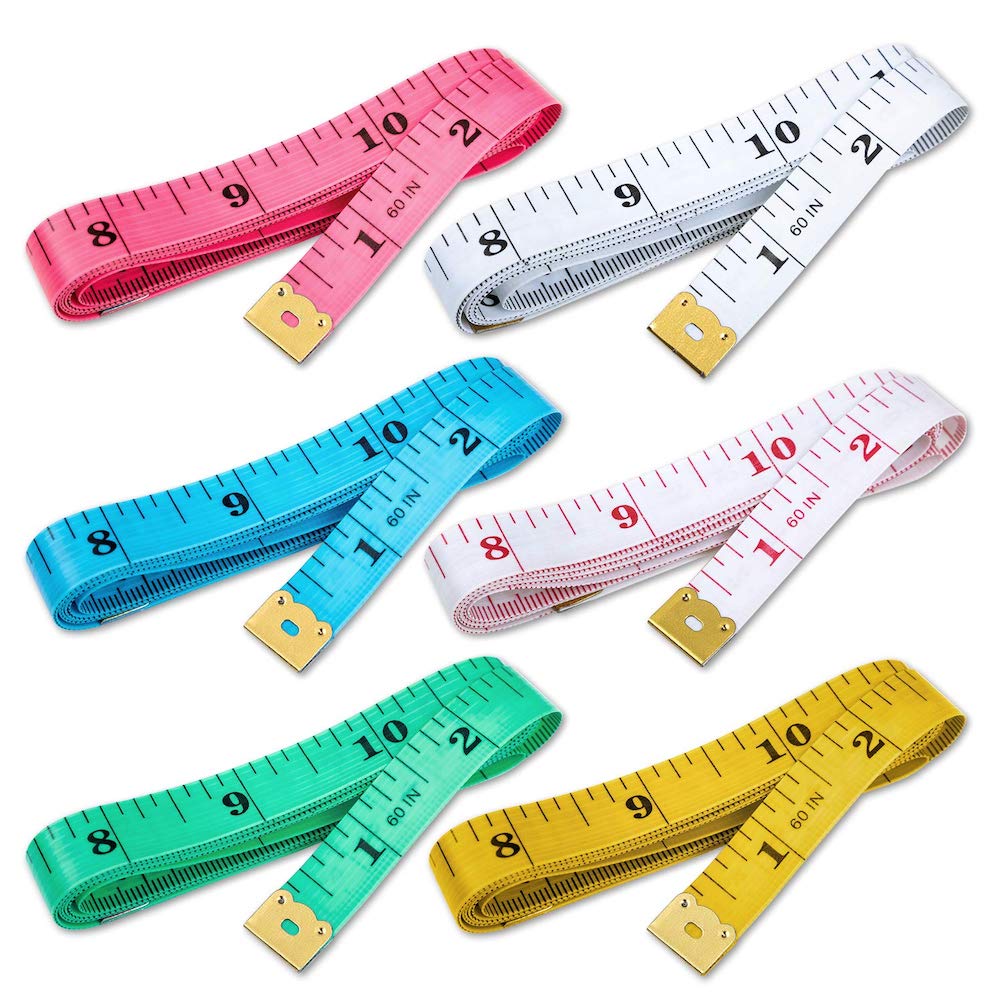 Measuring Tape Sewing Fiber-Glass 6" Rulers