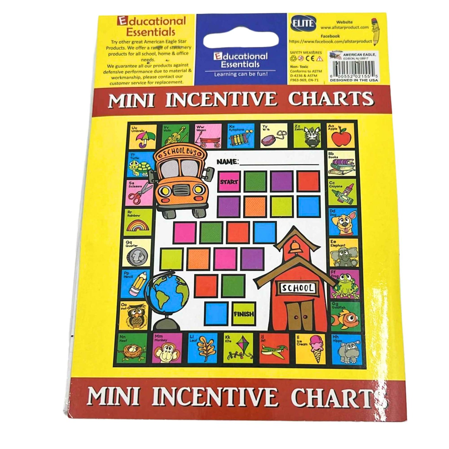 Mini Incentive Charts with Reward Stickers