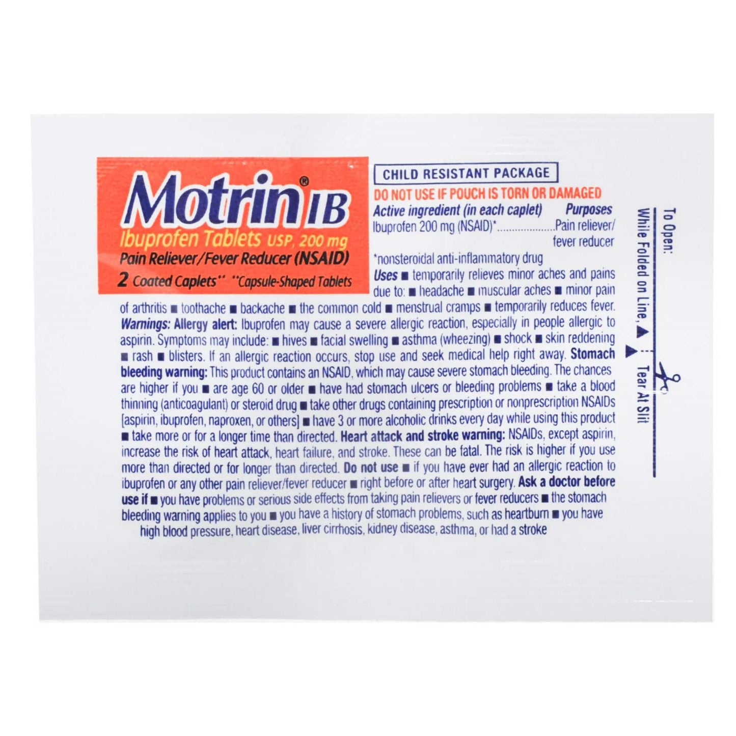 Motrin IB Ibuprofen