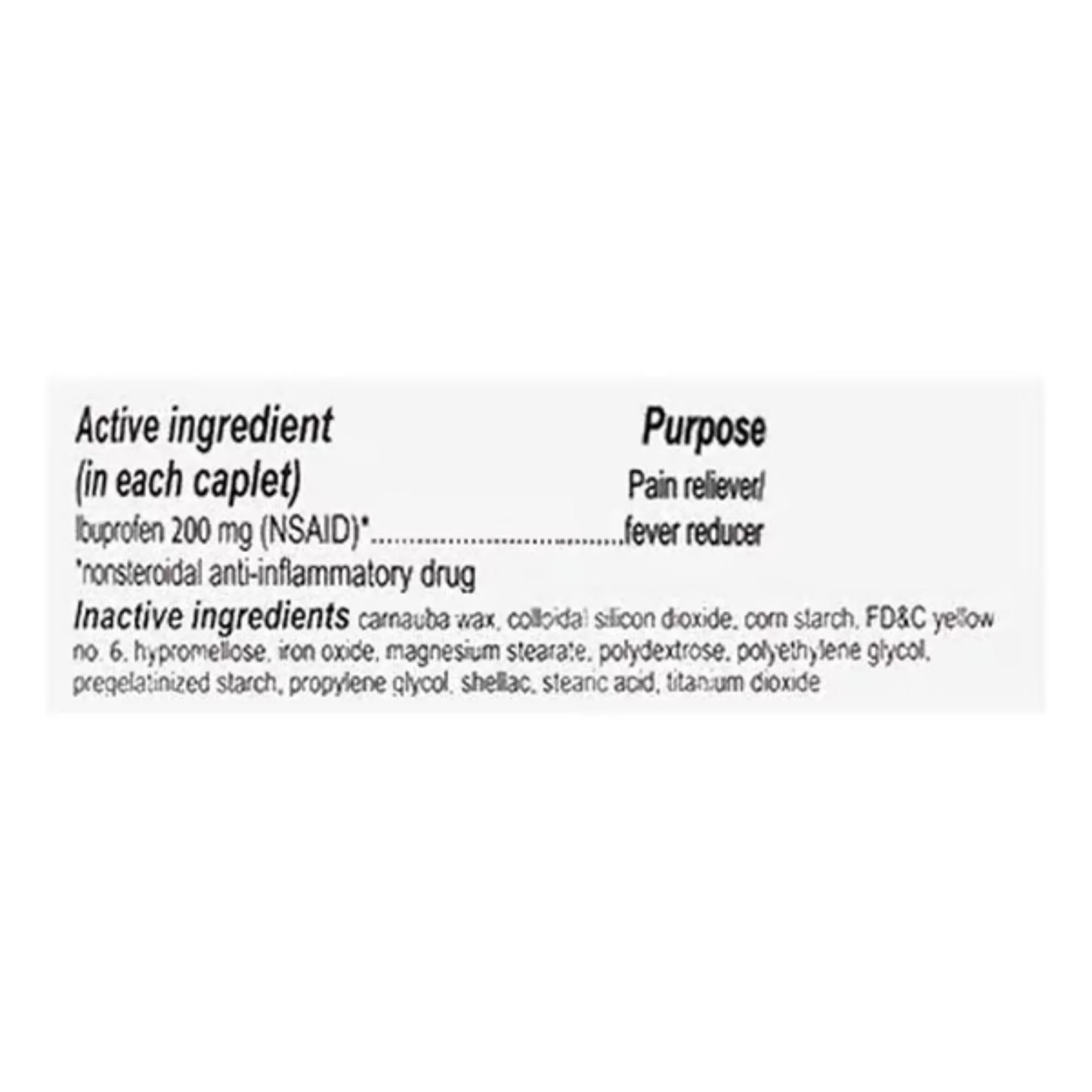 Motrin IB Ibuprofen