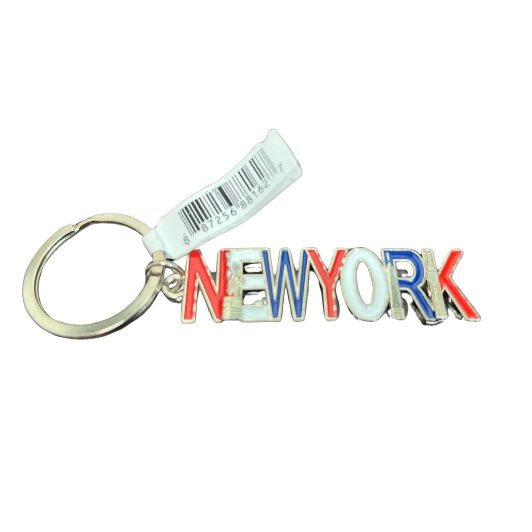 Souvenir New York with Statue of Liberty Keychain