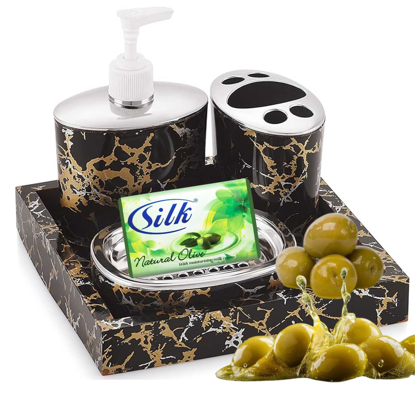 100g Silk Natural Olive Moisturizing Milk Cream Soap