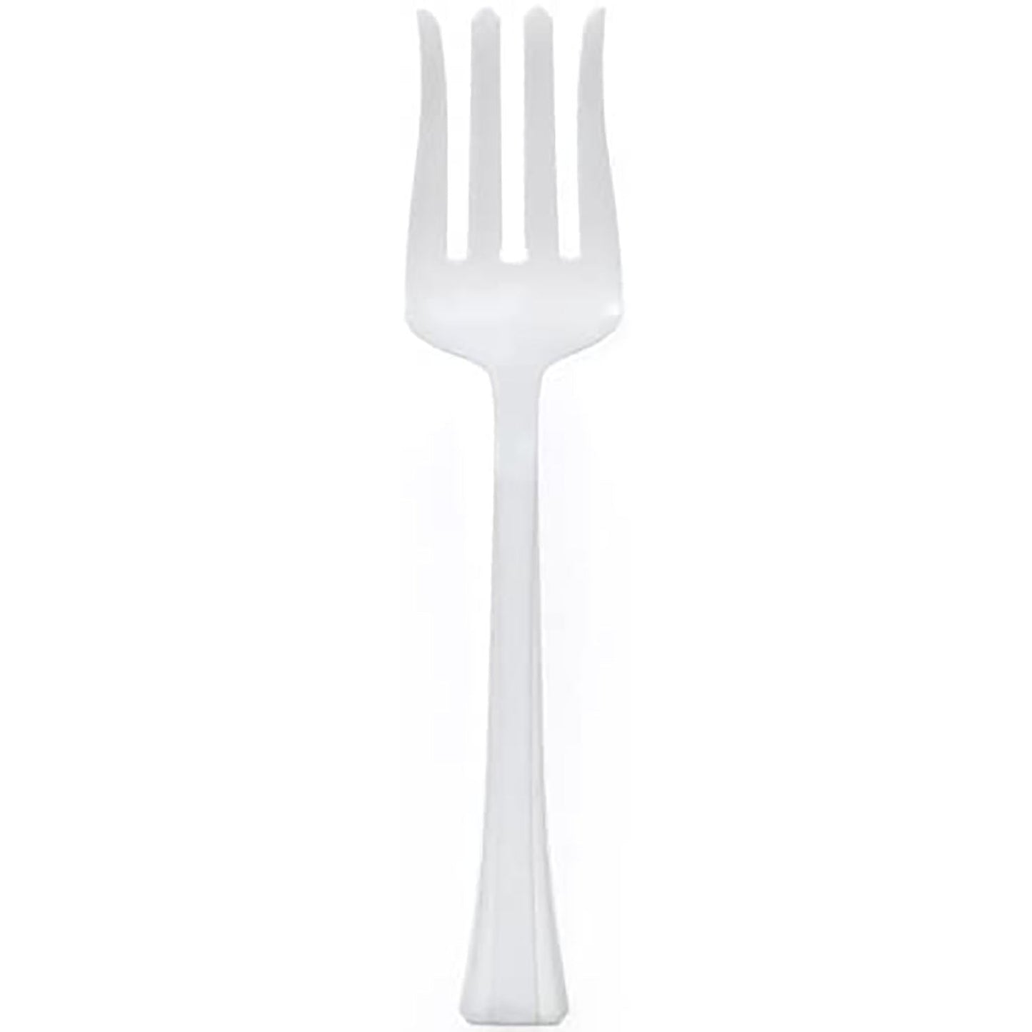 Pearl Plastic Salad Heavy Weight Serving Fork