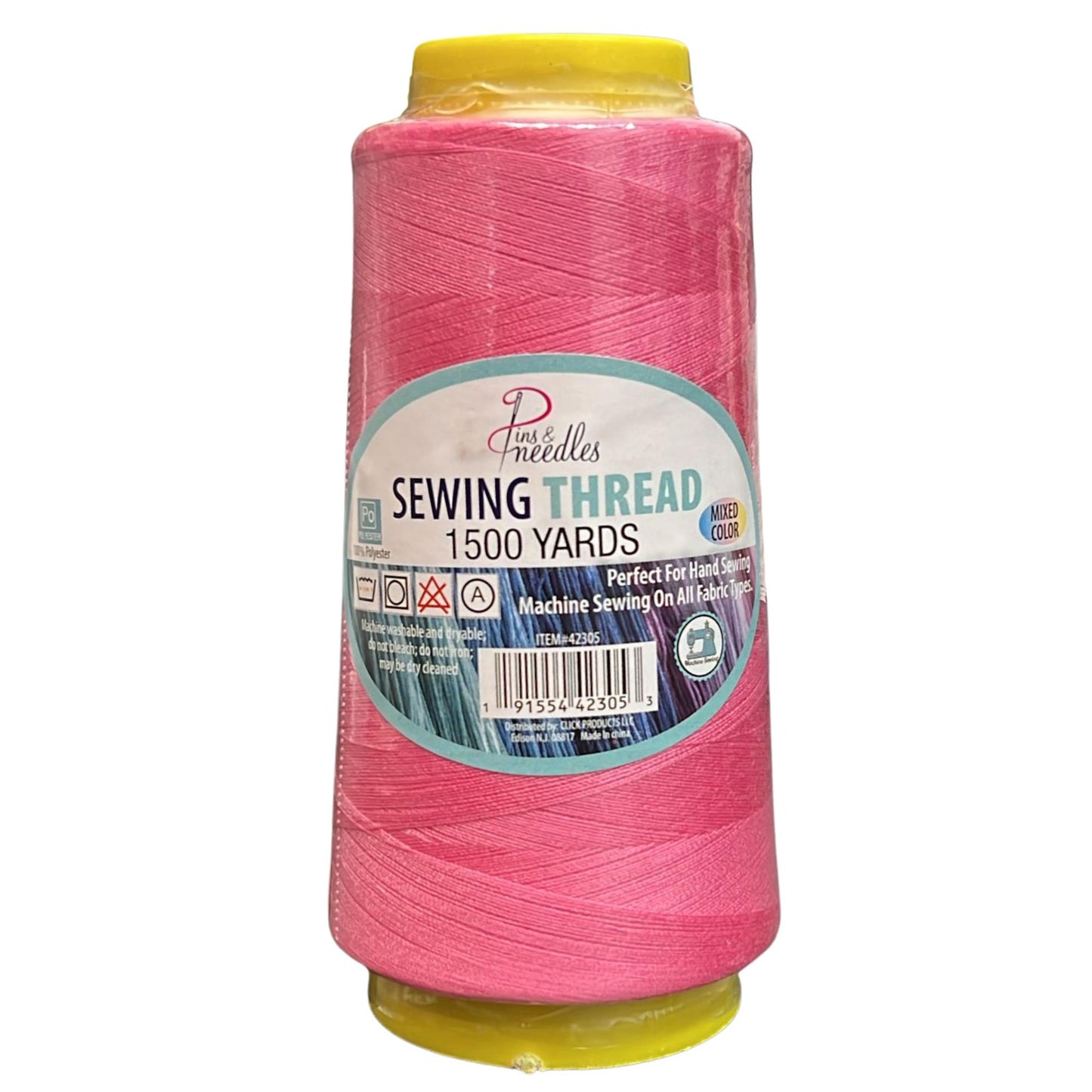 1500 Yards Pins & Needles Sewing Thread
