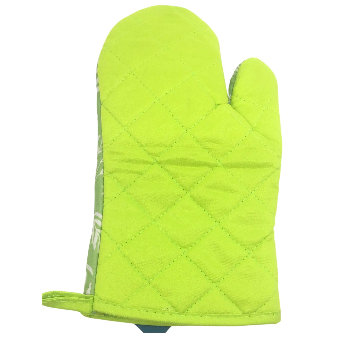 Quilted Cotton Solid Oven Mitt – Heat-Resistant Protection