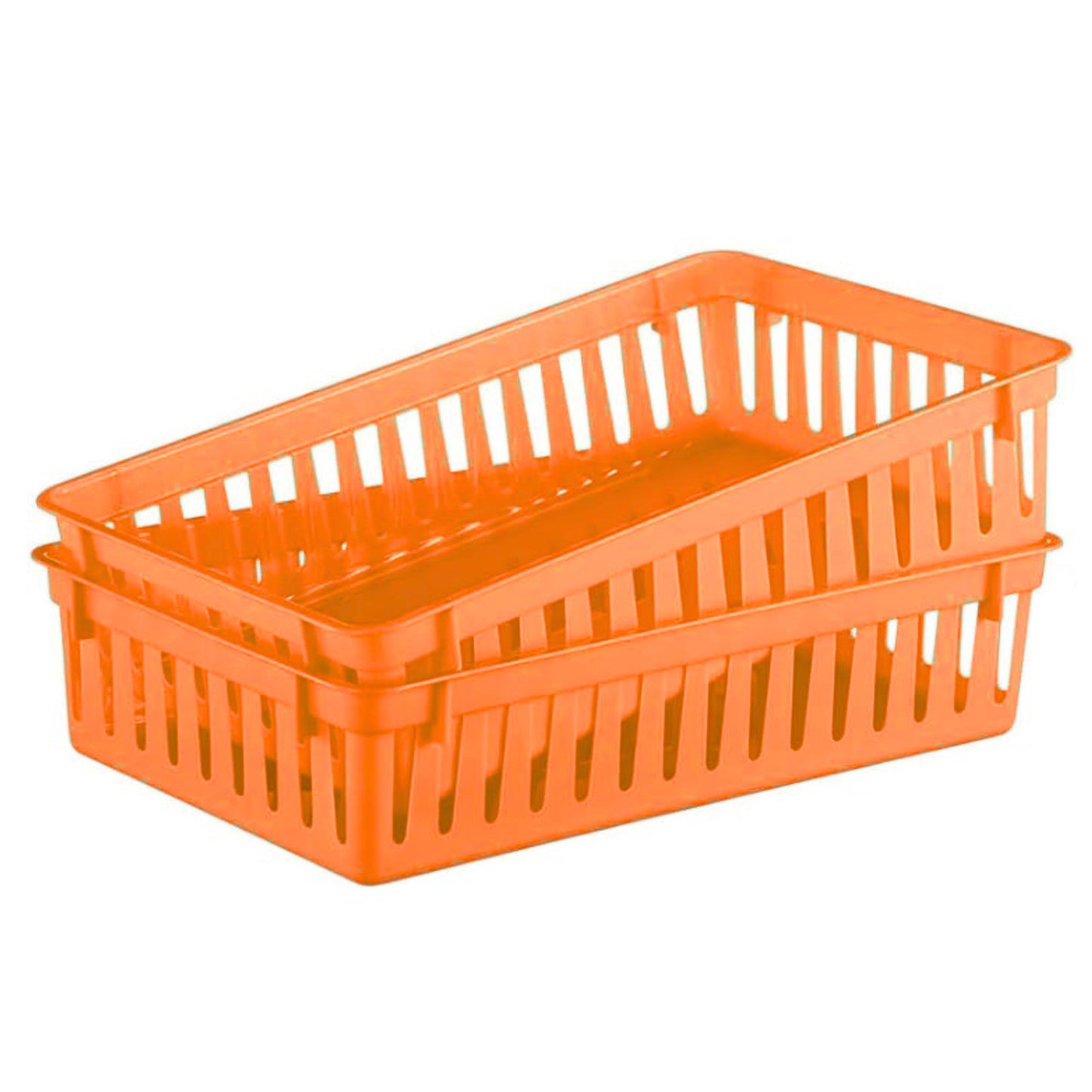 Rectangular Inches Plastic Organizing Baskets