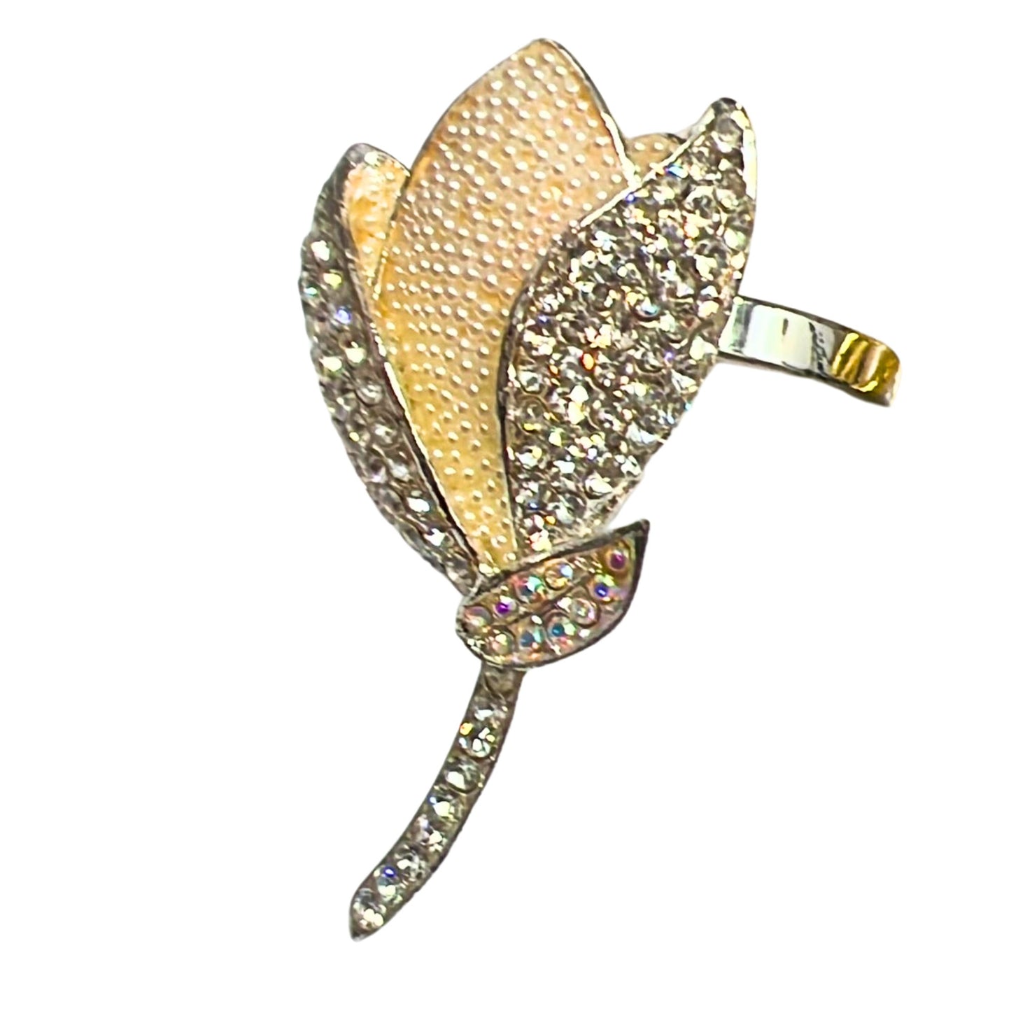 Rhinestone Silver Napkin Ring
