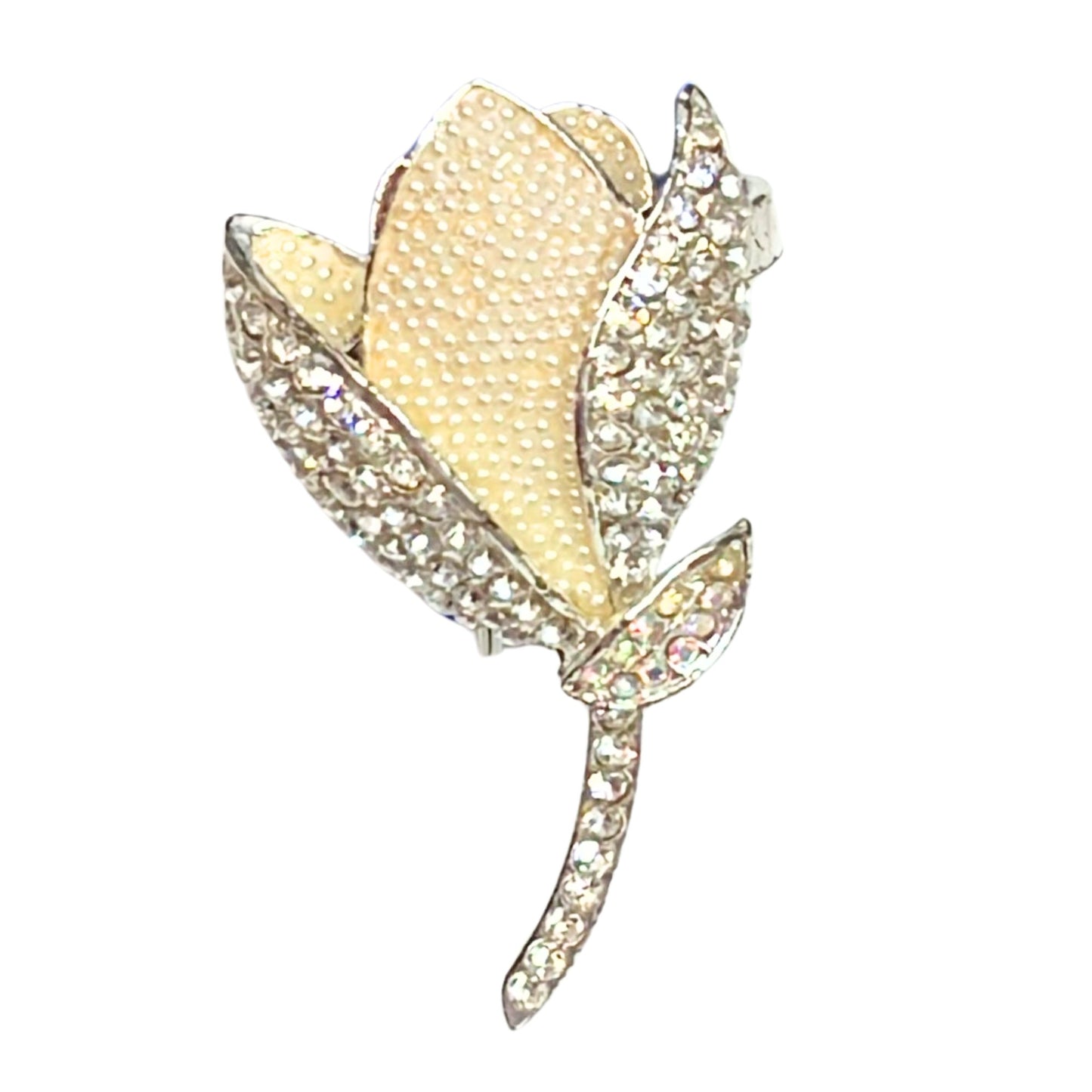 Rhinestone Silver Napkin Ring