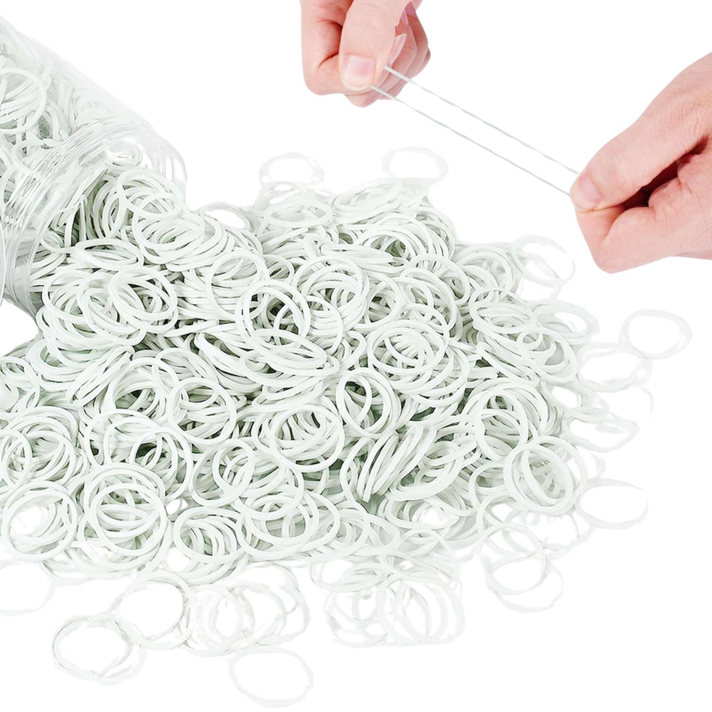 Rubber Bands for Ponytails & Braids– Hair Elastics