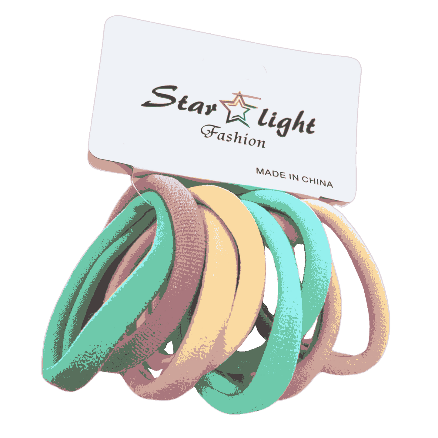 Multicolor Soft, Seamless & High-Stretch Ponytail Holders