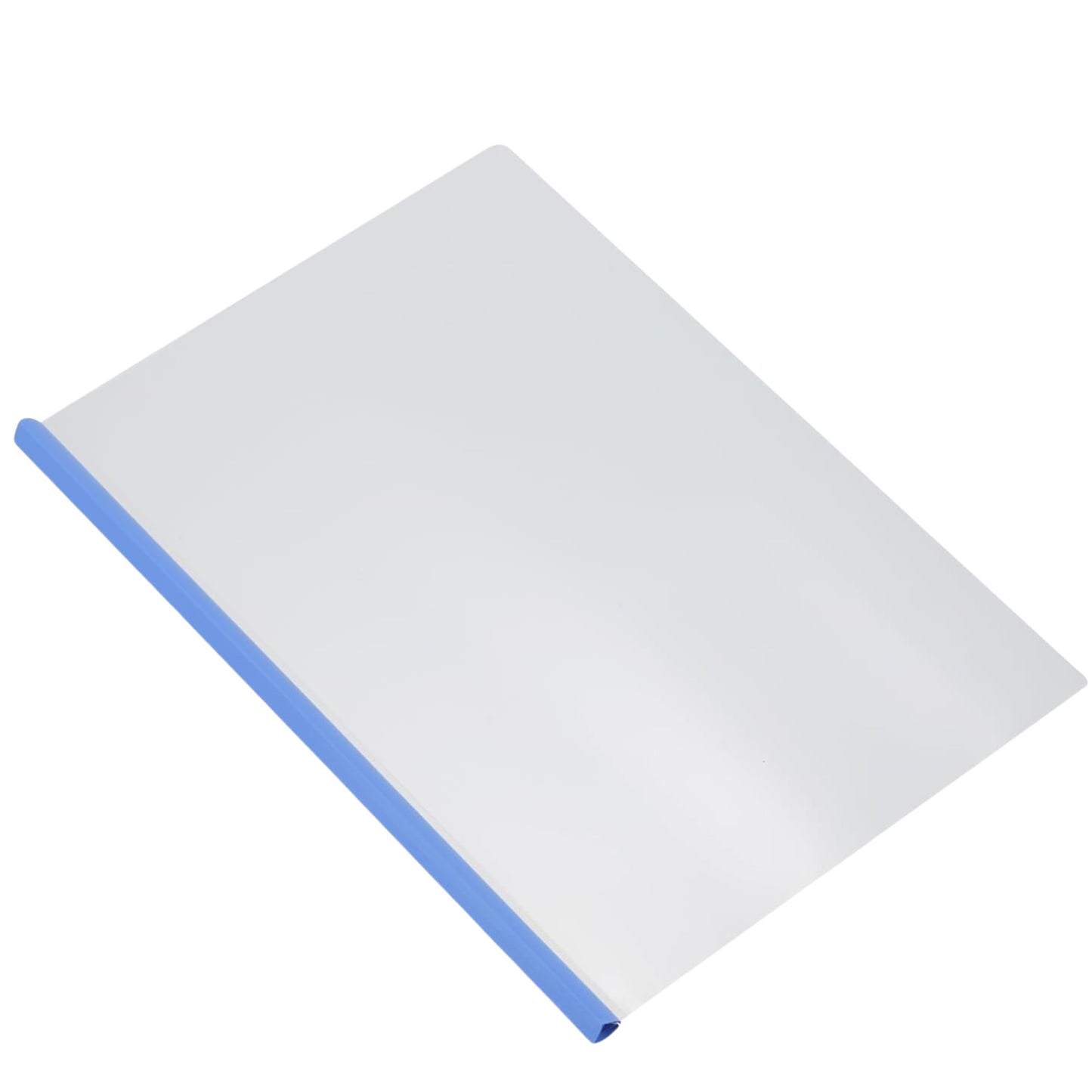 Slide Grip Report Covers – Letter Size – Clear Front & Back with Sliding Bar