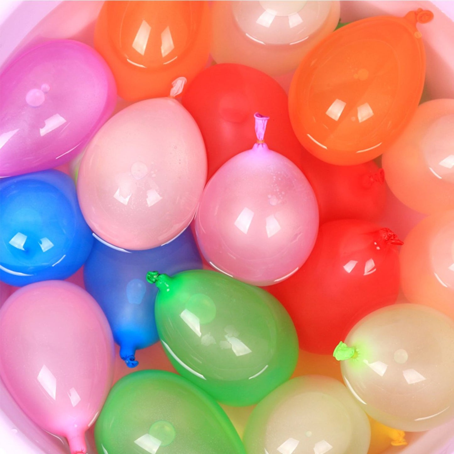 Colorful Water Balloons with Free Filler Nozzle