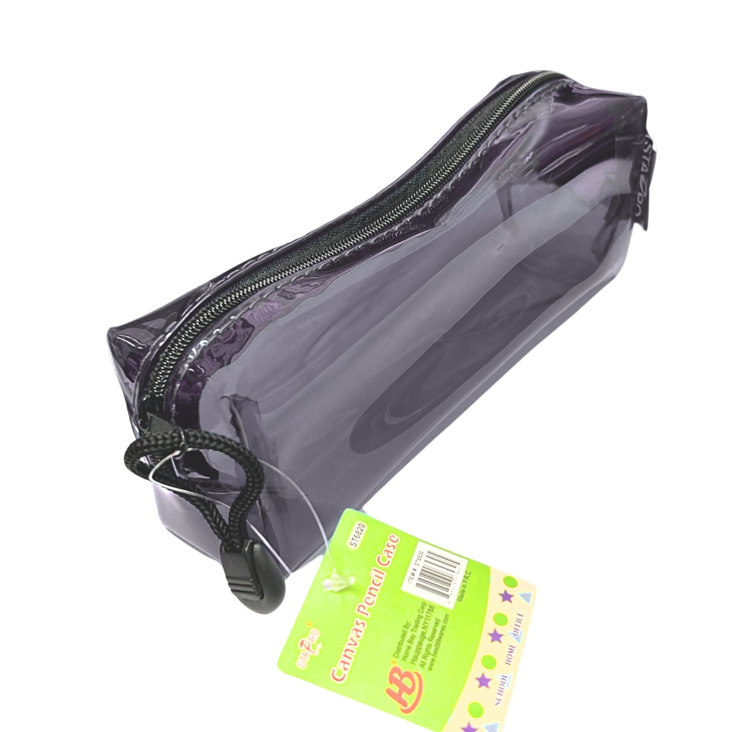 PVC Transparent Zipper Pouch,Travel Cosmetic or Pencil Case