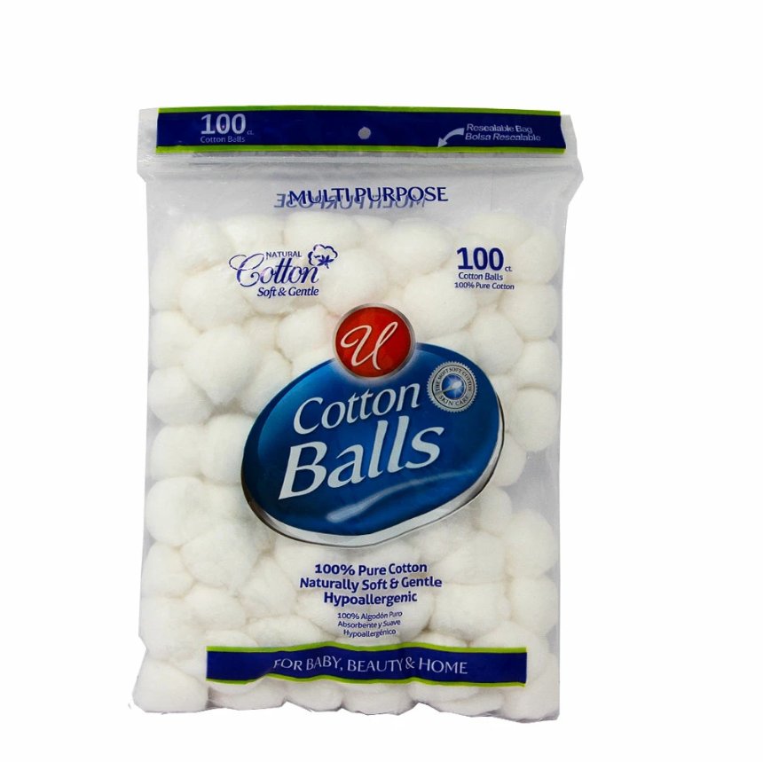 White Cotton Balls Jumbo