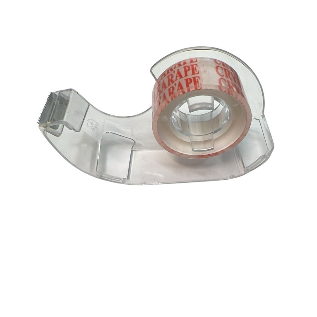 Xinhui Crystal Transparent Tape – 3 Rolls, 3/4" x 500 Inches Each: 3CT lifestyle use image