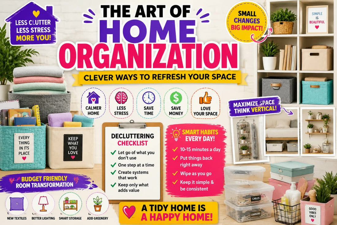 Art of Home Organization Clever Ways to Refresh Your Space