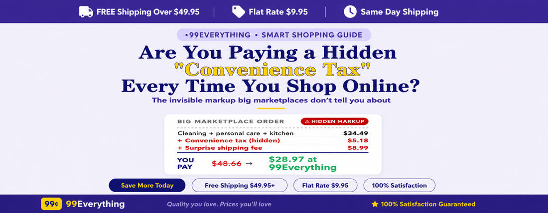 You Might Be Paying a "Convenience Tax" Every Time You Shop Online