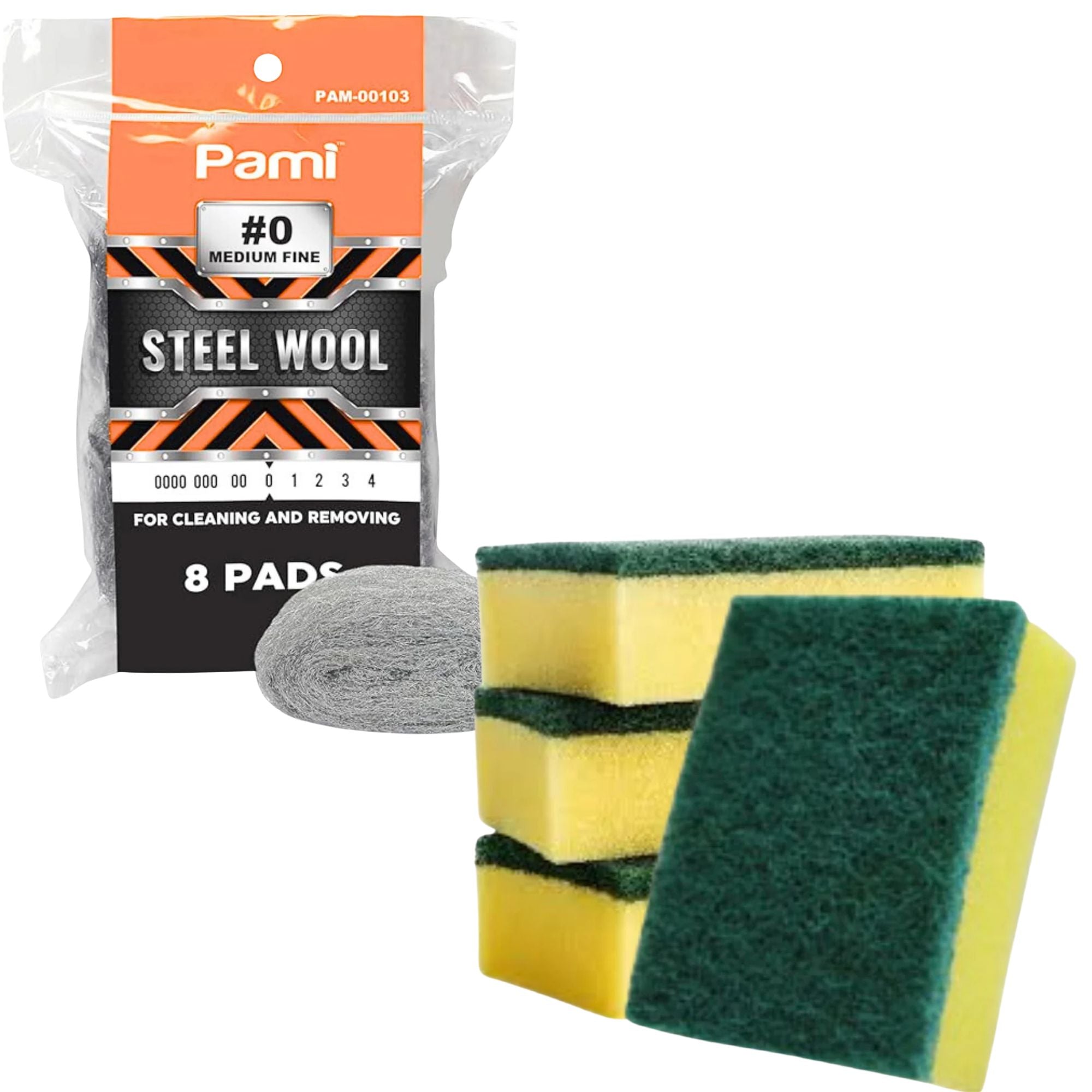 Sponges, Scrubbers & Steel Wool