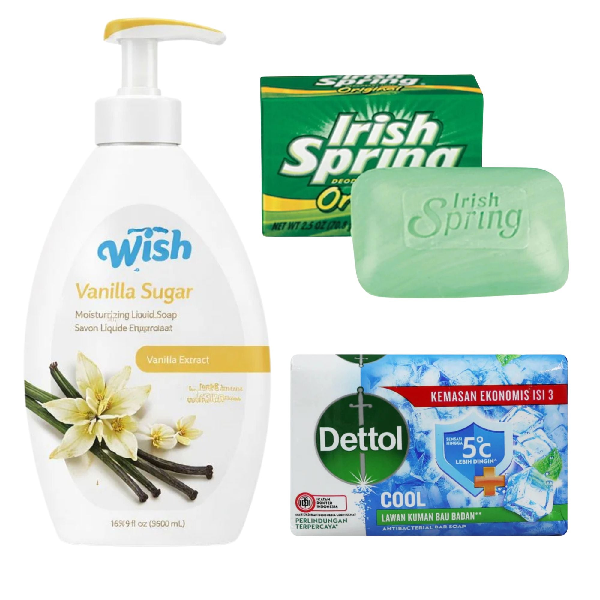 Bar & Liquid Soaps for Hand & Body