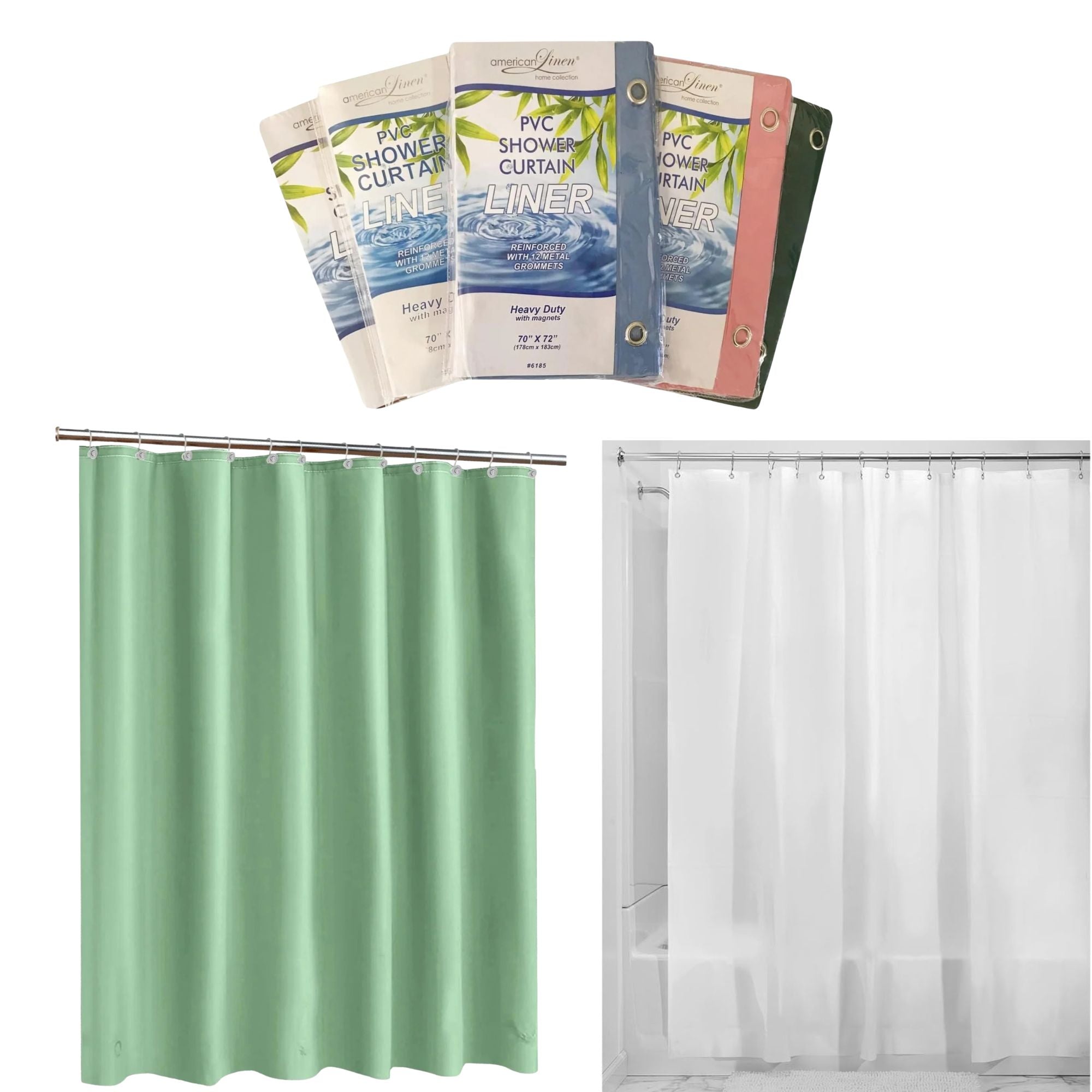 Shower Curtain & Liner