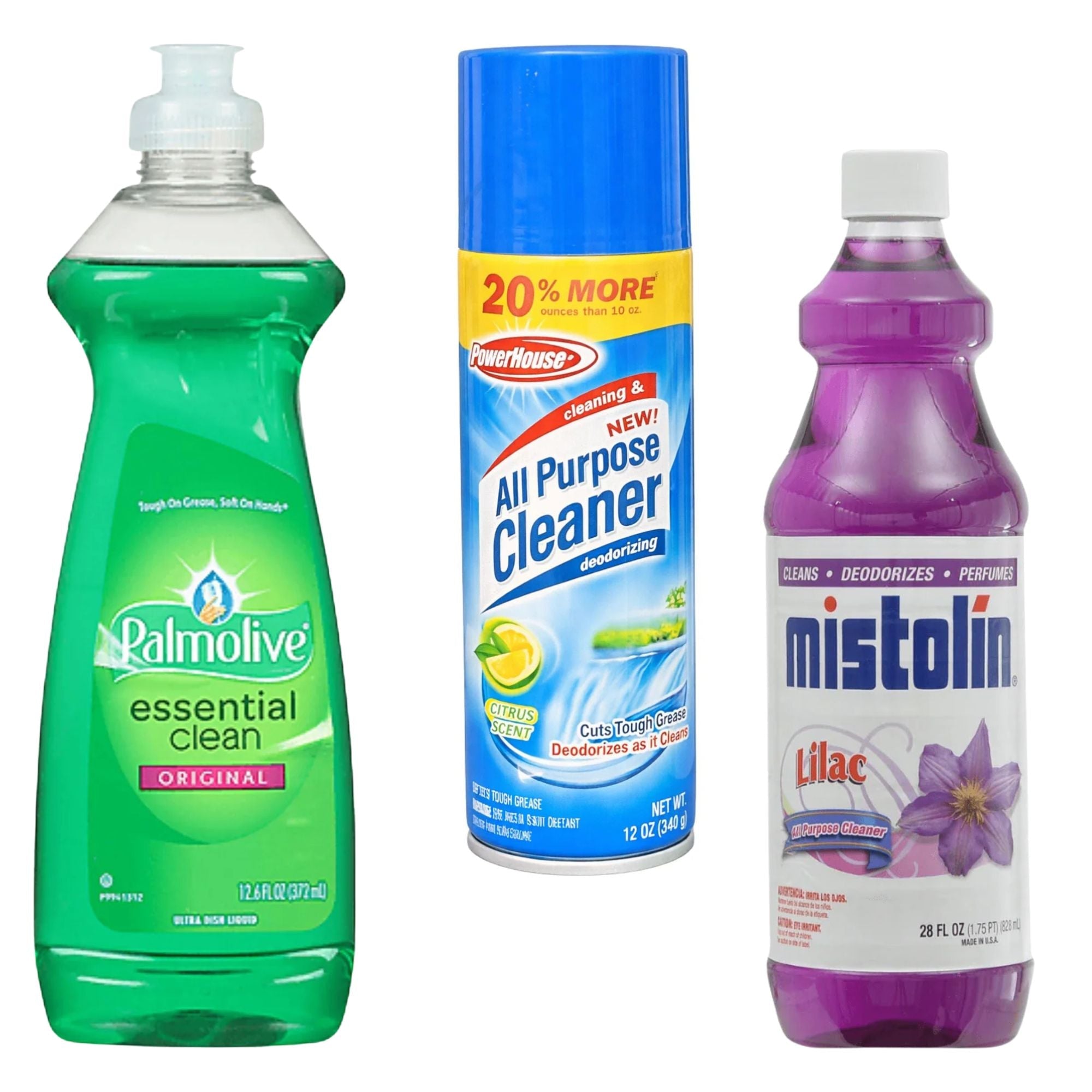 Household Cleaners & Dish Liquid Soap