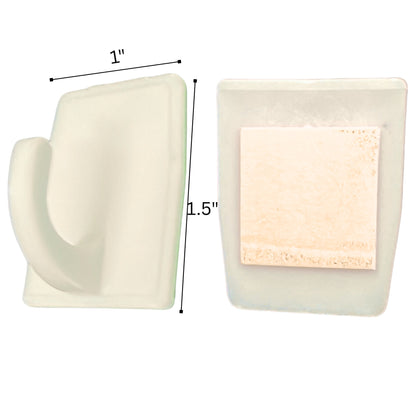 1.5" Xtra Tuff Adhesive Hooks