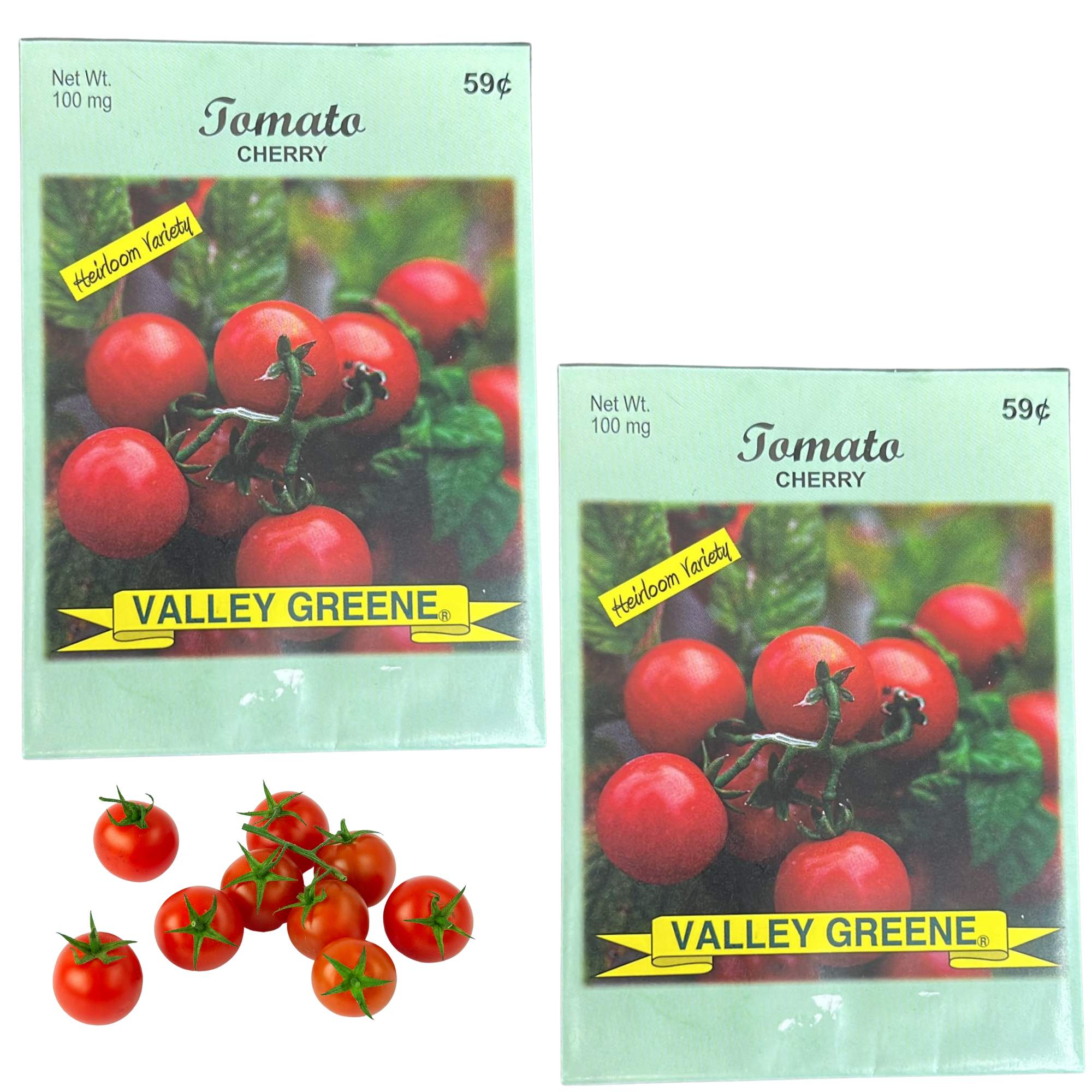 Valley Greene 100mg Cherry Tomato Seeds : 2 Pack main product image