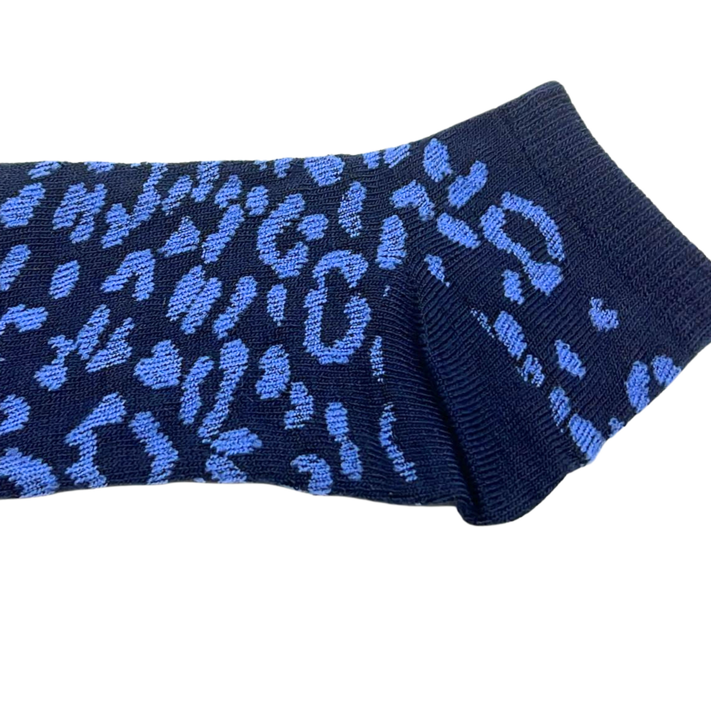 99¢ - Soft & Stretchy Pair of Comfort Fit Blue Kids’ Ankle Socks: 1CT