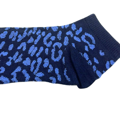 99¢ - Soft & Stretchy Pair of Comfort Fit Blue Kids’ Ankle Socks: 1CT