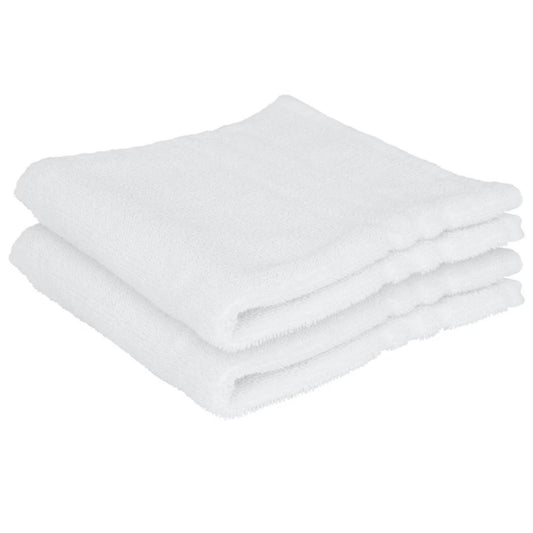 12X12 Inches white Washcloths