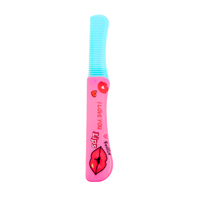Folding Hair Comb – Compact and Convenient Grooming Tool for On the Go Use: 1CT