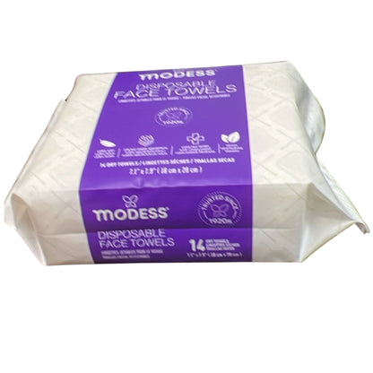 Modess Disposable Face Towels – 14CT
