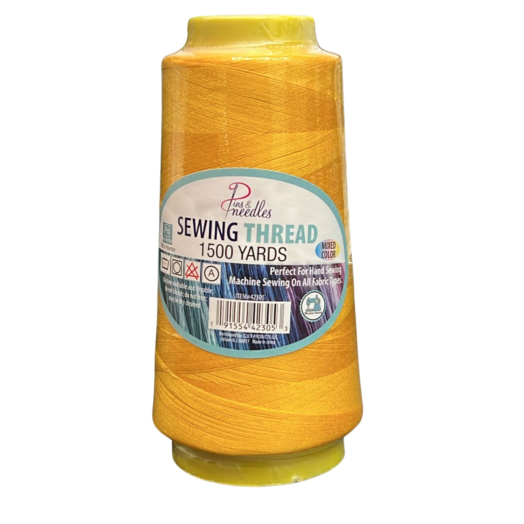 1500 Yards Pins & Needles Sewing Thread:1 Pack DIY product image 8