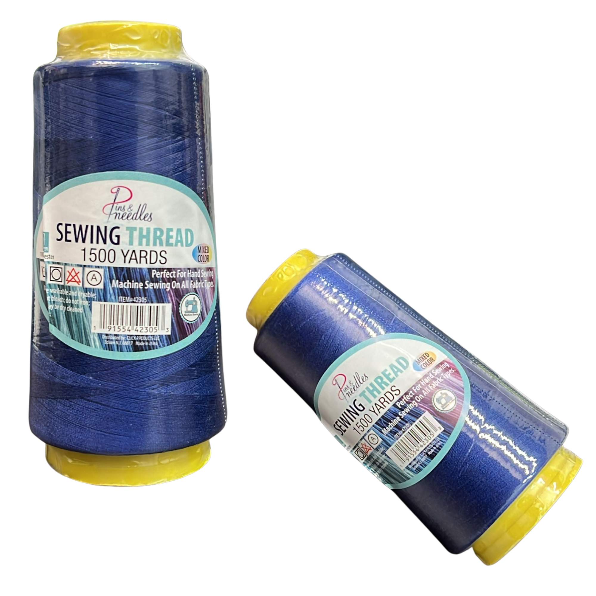 1500 Yards Pins & Needles Sewing Thread:1 Pack DIY product image 5