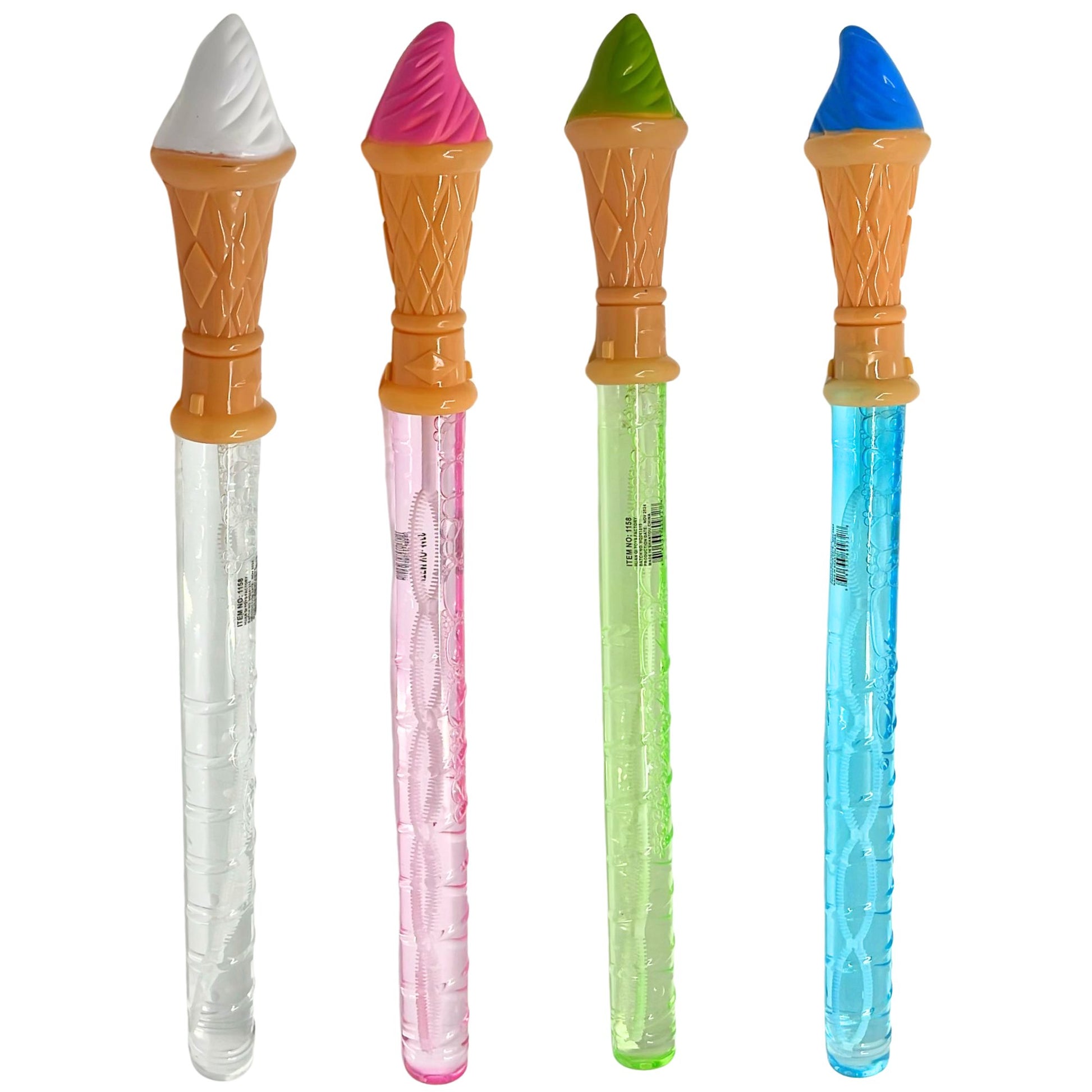 15" Big Bubble Wand with Fun Ice Cream Handle 
