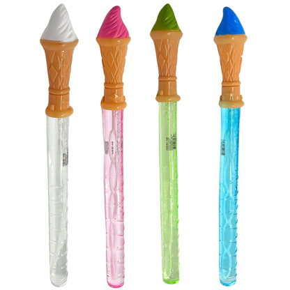 15" Big Bubble Wand with Fun Ice Cream Handle 