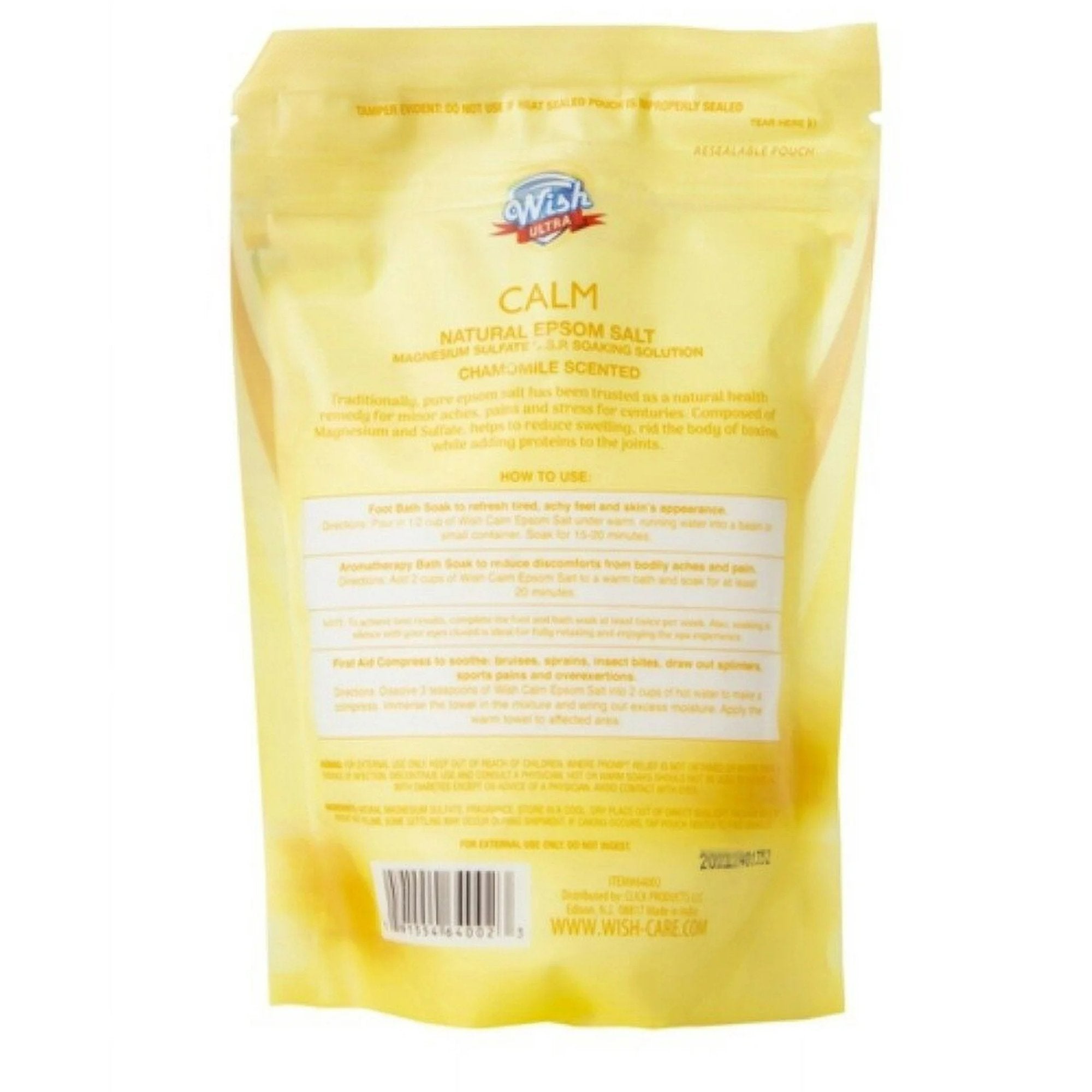 16oz Wish Calm Natural Epsom Salt :1 Pack Bath Additives Bath&Body Bathroom Epsom product detail image