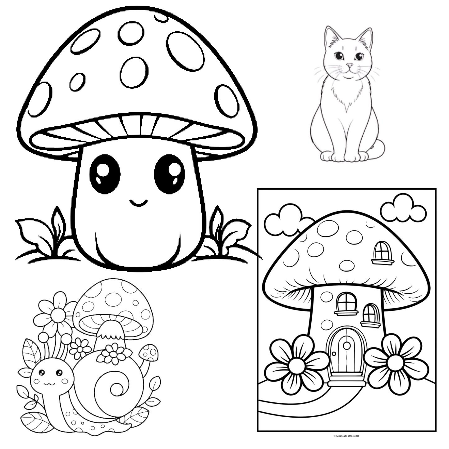 99¢-192 Pages Coloring Book Full of Festive Fun