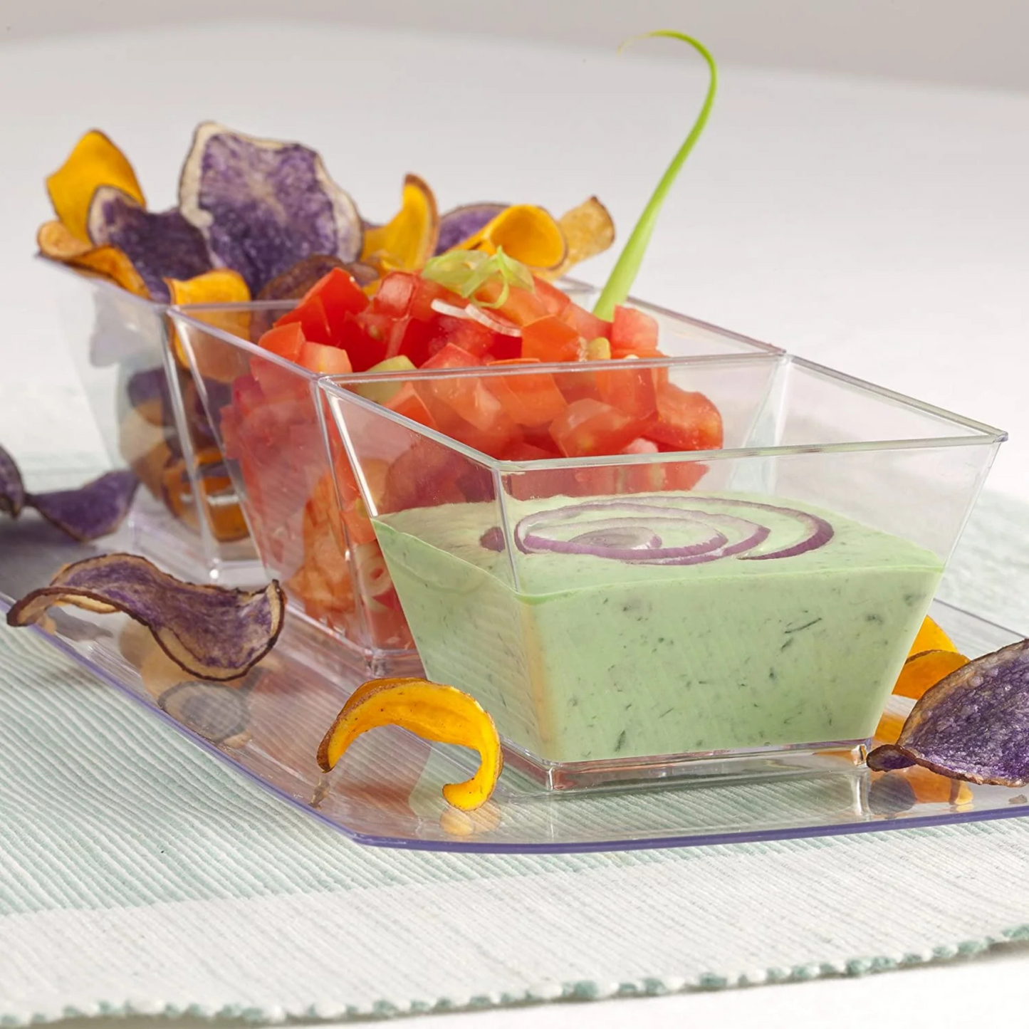 99¢-Lillian Tablesettings Condiment Bowl Clear 8 oz:3CT