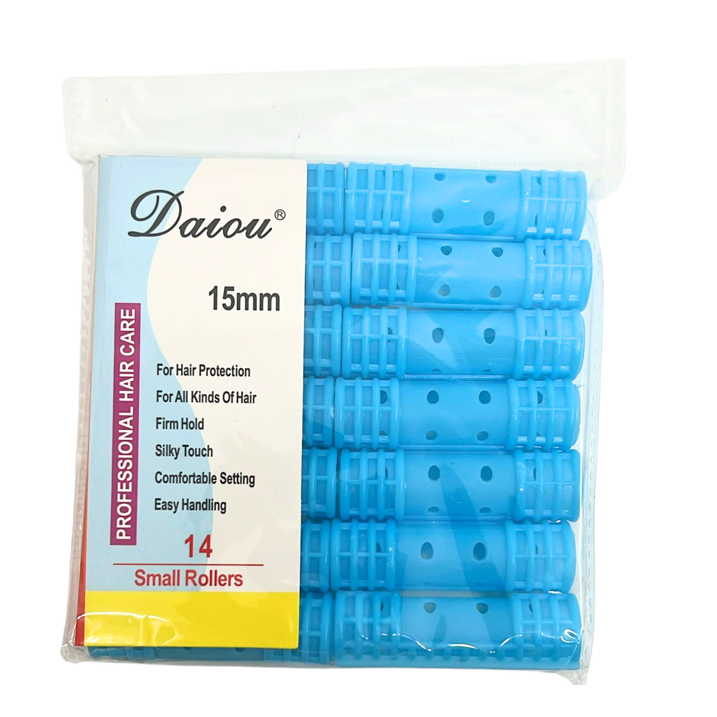 1/2" Blue Snap-On Small Magnetic Hair Rollers: 14CT