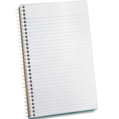99¢- 1-Subject Spiral Notebook – Wide Ruled – Beautiful Cover Design – Durable and Stylish for School, Work, or Home