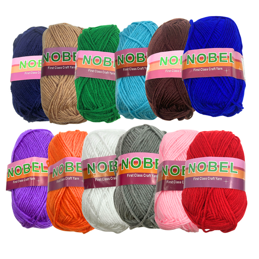 99¢- 1.76 oz Acrylic Yarn – Soft, Durable Yarn for Crocheting & Knitting: 1CT