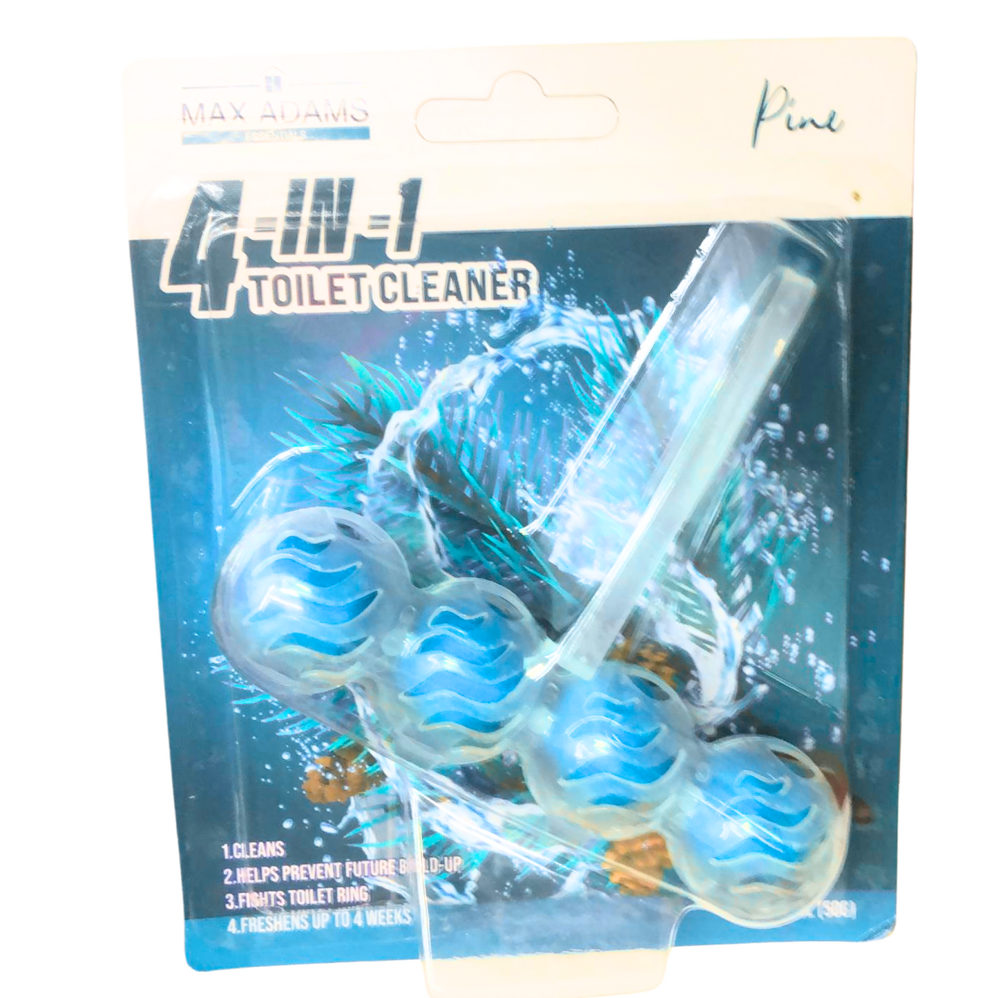 99¢- Toilet Cleaning Blocks – Automatic In-Bowl Freshness and Stain Removal: 1CT
