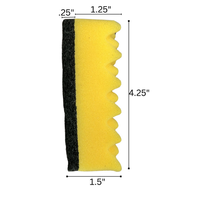 99¢ - Sponge Scourer | Durable Scrubbing Pads for Kitchen Cleaning and Dishwashing: 2CT