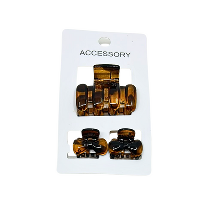 Claw Clip Strong Hold for Thick Hair: 3Pcs Set
