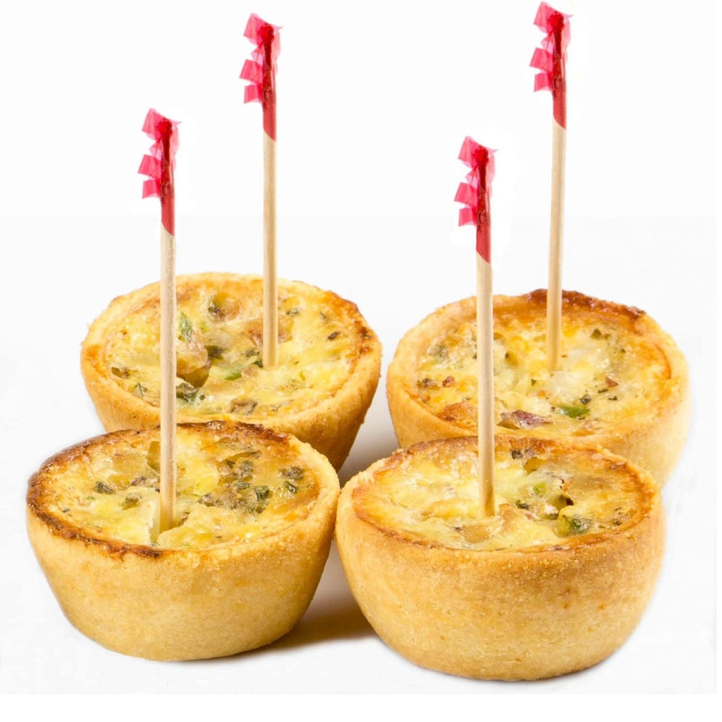 Red 2.5" Fancy Party Picks