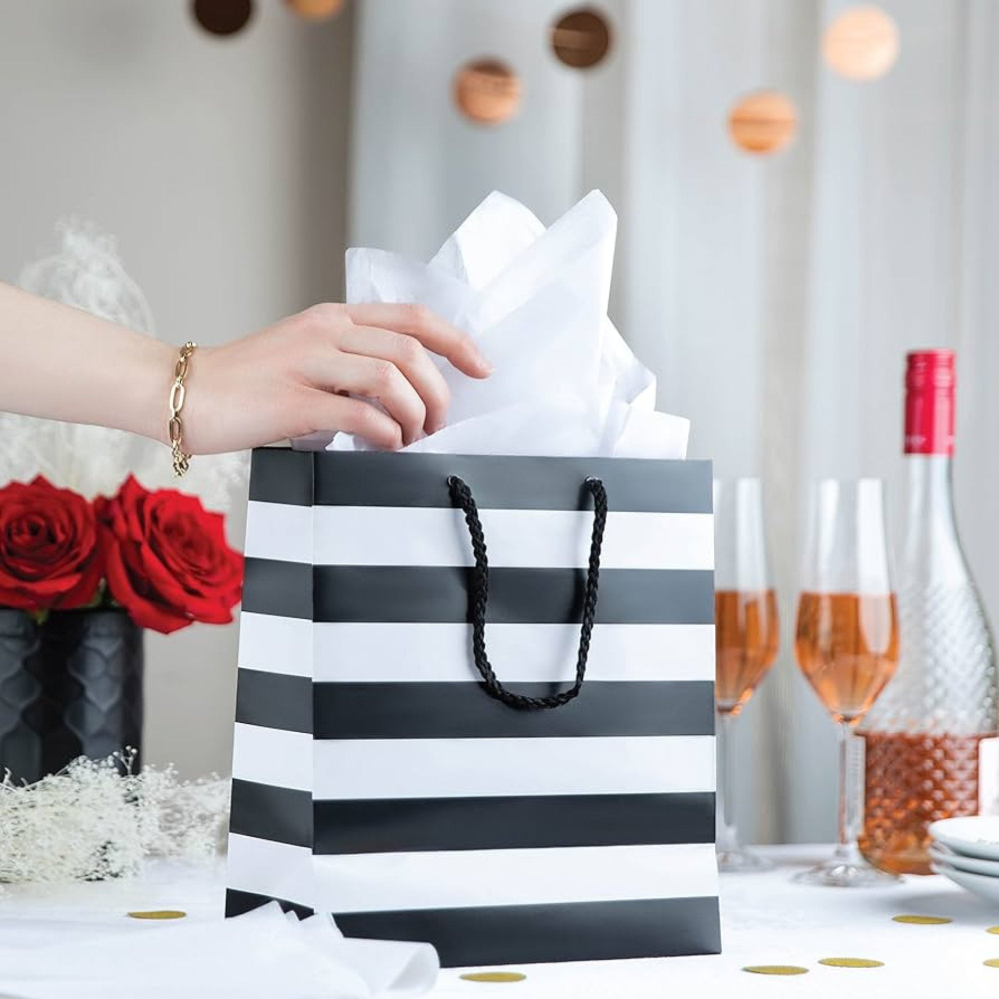 20"X20" White Gift Wrap Tissue Paper: 20 Sheets DIY Gift Paper Halloween product detail image